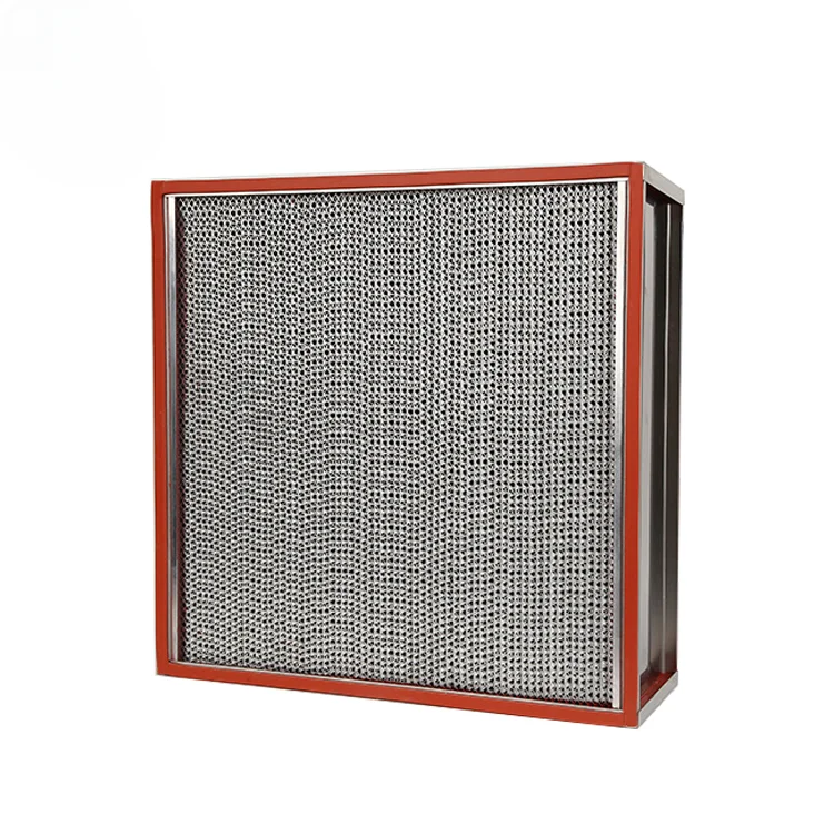 Whole Aluminum Material Metal Air Filter Panel High Temperature Resistance Pre Air Filter