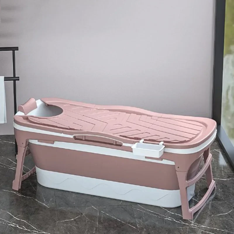 

Sit Portable Strong Bathtubs Bathroom Kids Miniature Bucket Foot Bathtub Bath Baby Baignoire Pliable Abulte House Accessories