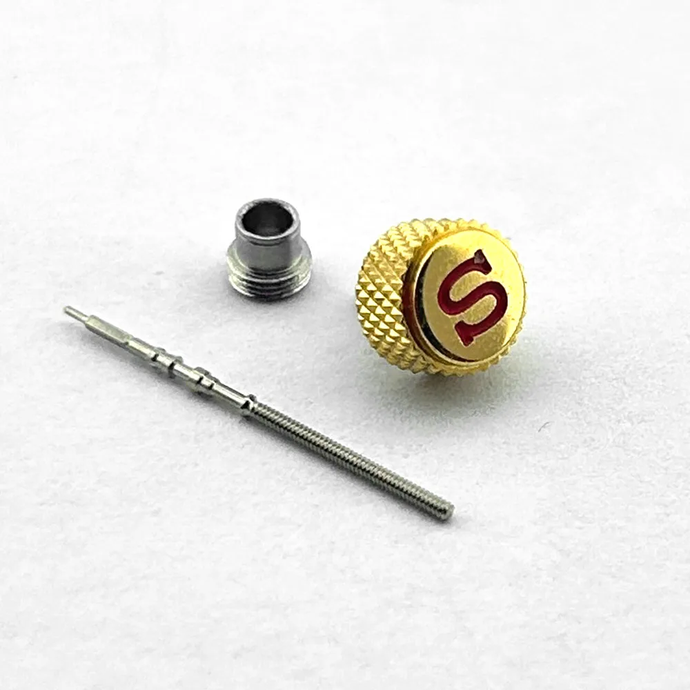 Einschraubbares GMT-Tauchergehäuse, silberne Krone, Ersatz-Uhrenkrone, keine „S“-Gravur und mit eingraviertem „S“, passend für NH34 NH35 NH36 Uhrwerke. – Detail 33