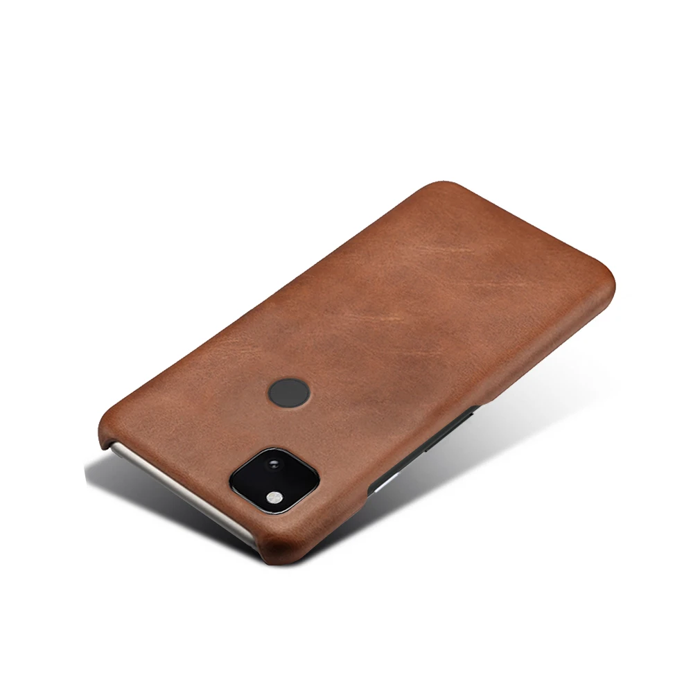 for Goolgle Pixel 4a 4 4XL 3A 3XL XL 2 3 Slim Vintage Synthetic Leather Case for Pixel 5 5a 5g Cover Coque Funda Bumper Capa