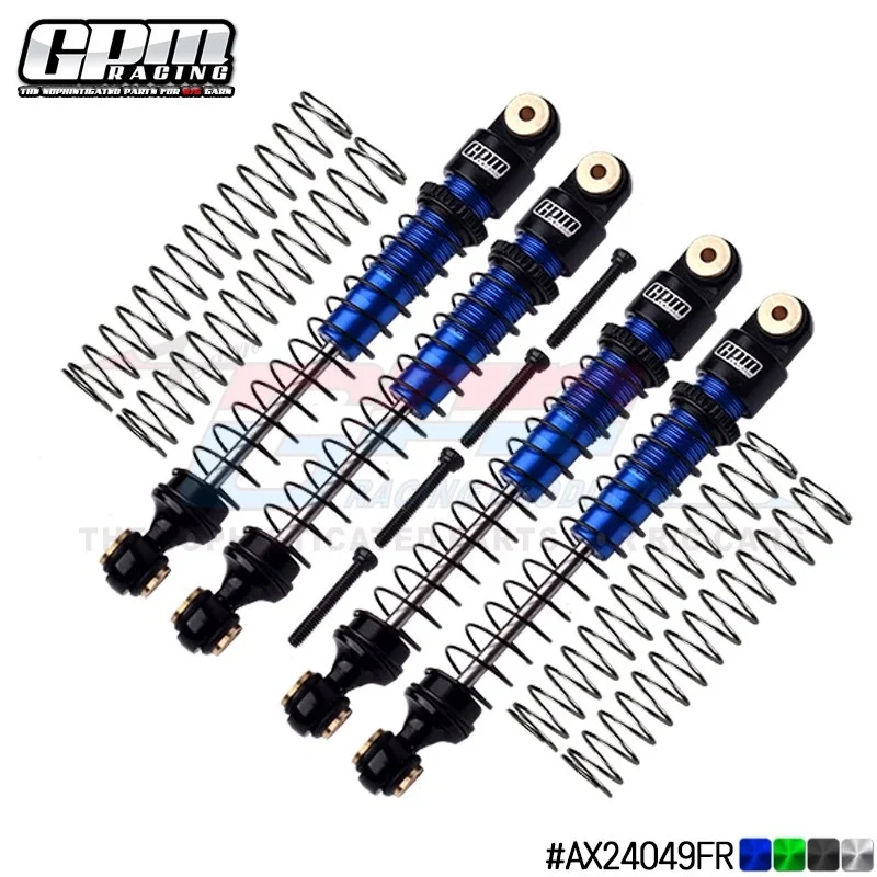 

AXIAL-1/24 Scorpion AX24 XC-1 aluminum alloy front and rear shock absorbers (midpoint distance 49mm)