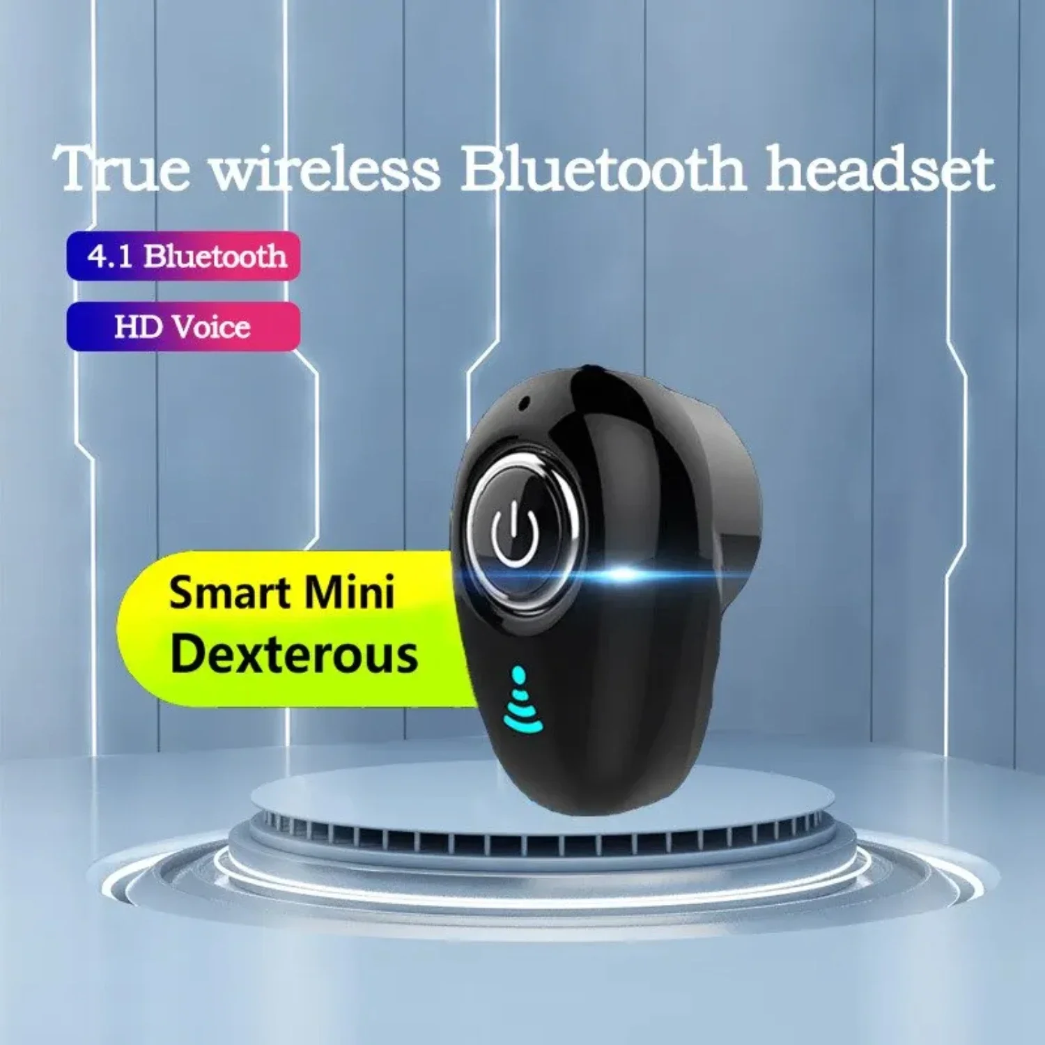 

Wireless Bluetooth Earphones Mini Ultra Small In Ear Listening Sports Gaming Esports Android