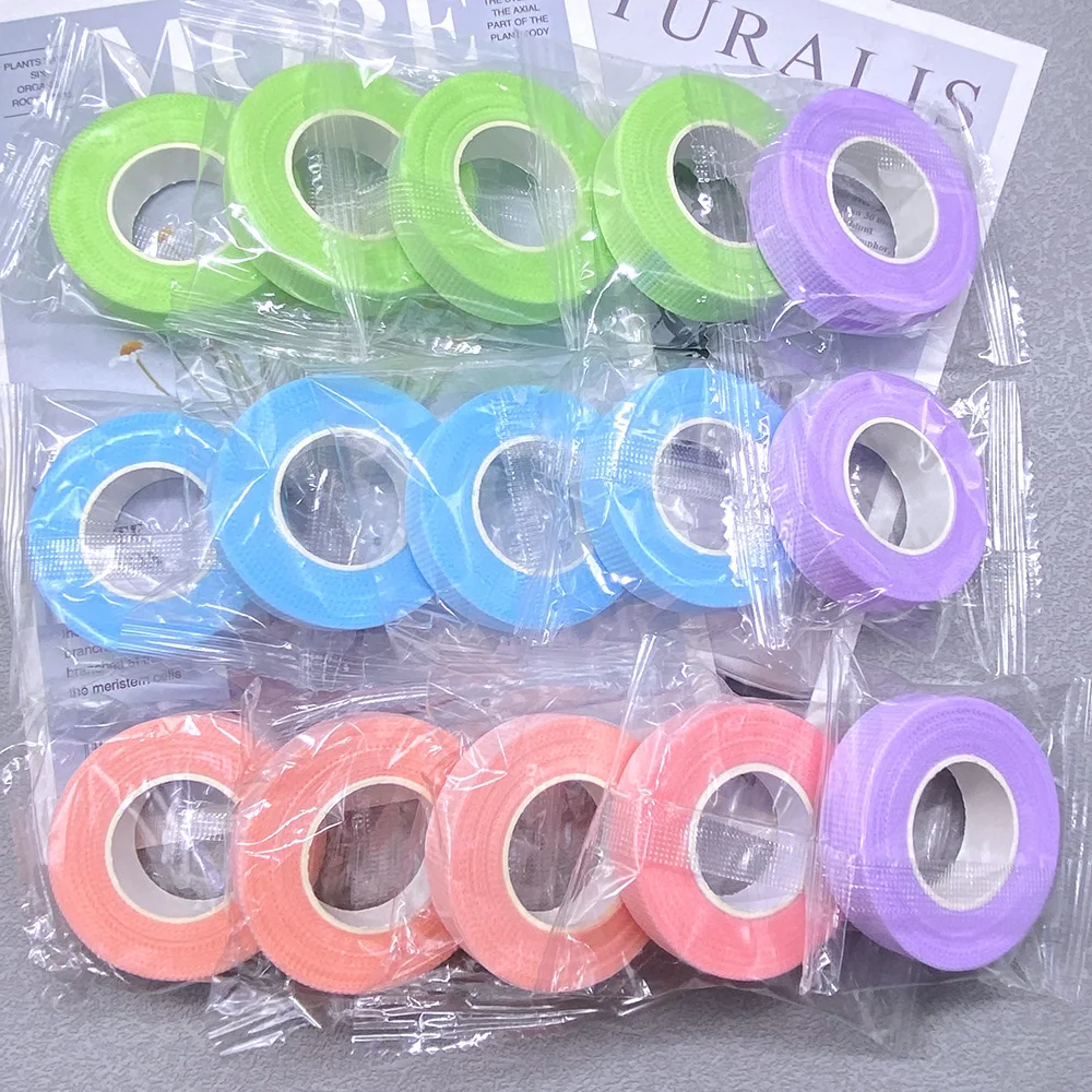 20 ม้วนเทปขนตาสําหรับ Lash EXTENSION Breathable ไม่ทอเทป Under Eye Pads กาวสติกเกอร์ตาแต่งหน้าเครื่องมือ EYE PATCH