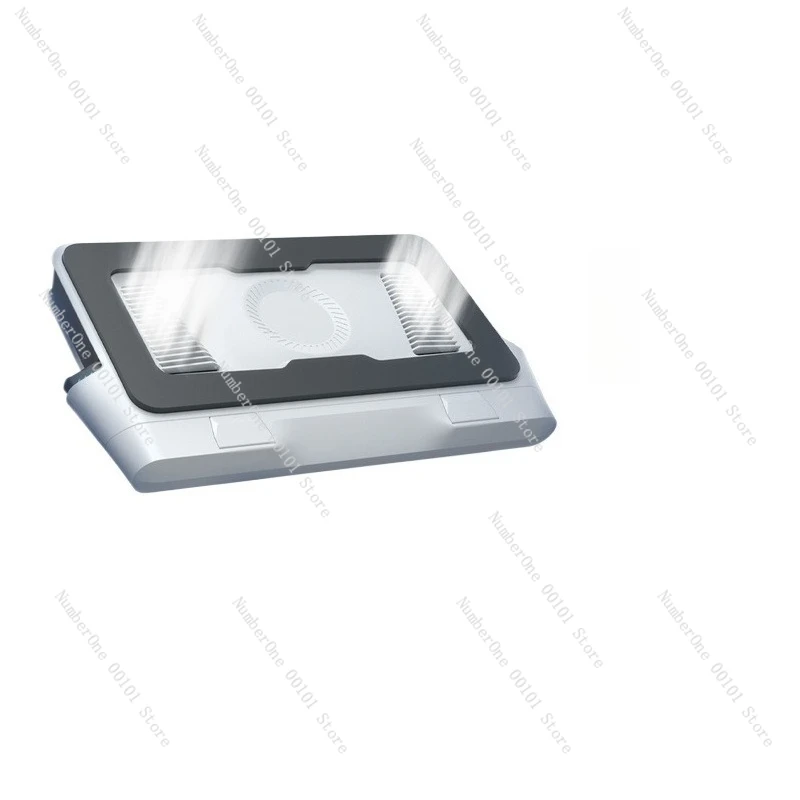 Pressurized Air Type Notebook Cooling Base BS2 Laptop Radiator Silent Noise Reduction Fan for Game Books