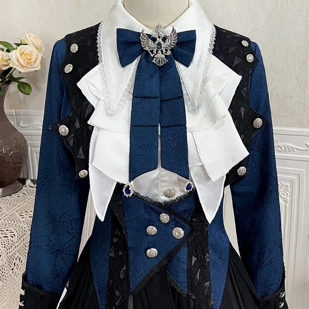 

Оригинальный Лолита Принц 2025 японский детектив сладкий Лолита новое пальто платье шорты платье комплект высокого качества syghuiew2