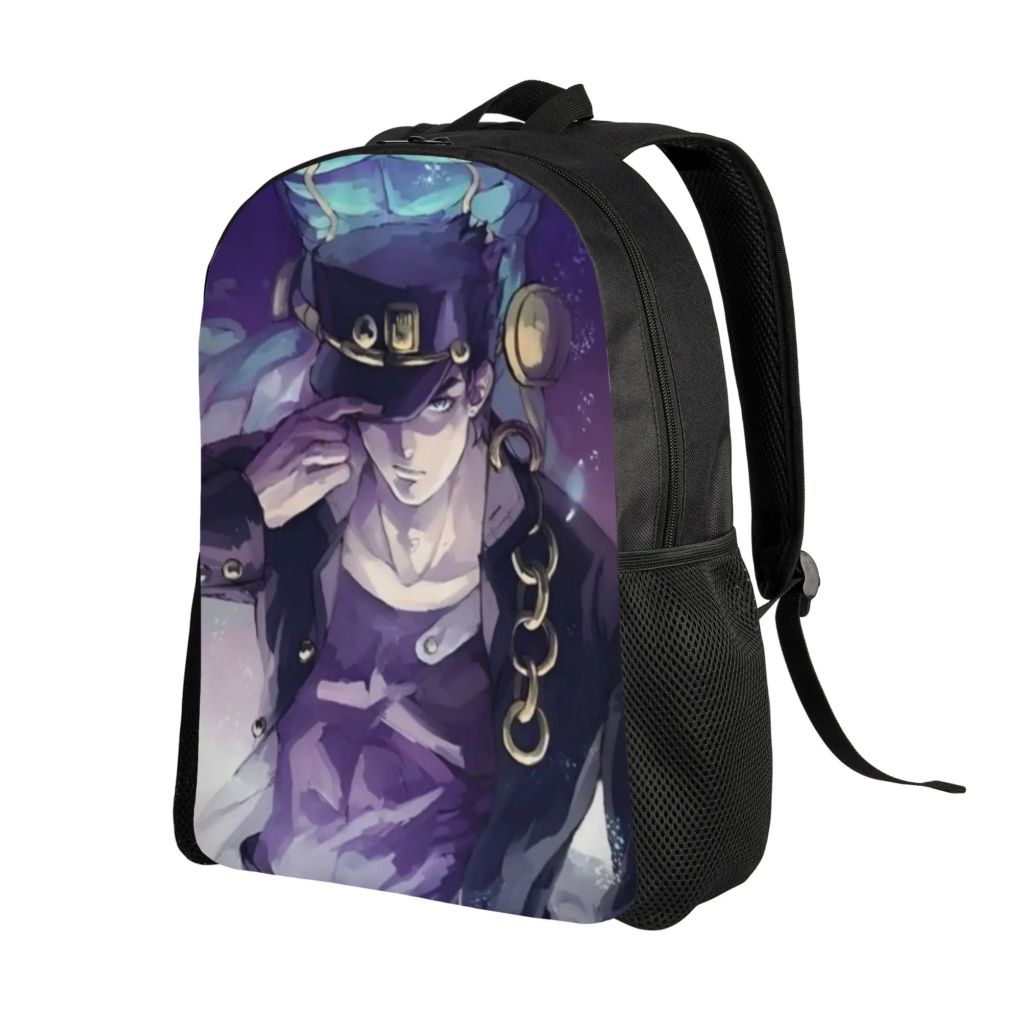 Back to school season Fashionable Jotaro Kujo (5) Laptop Bag JoJo's Bizarre Adventure Men Women Adult Backpack