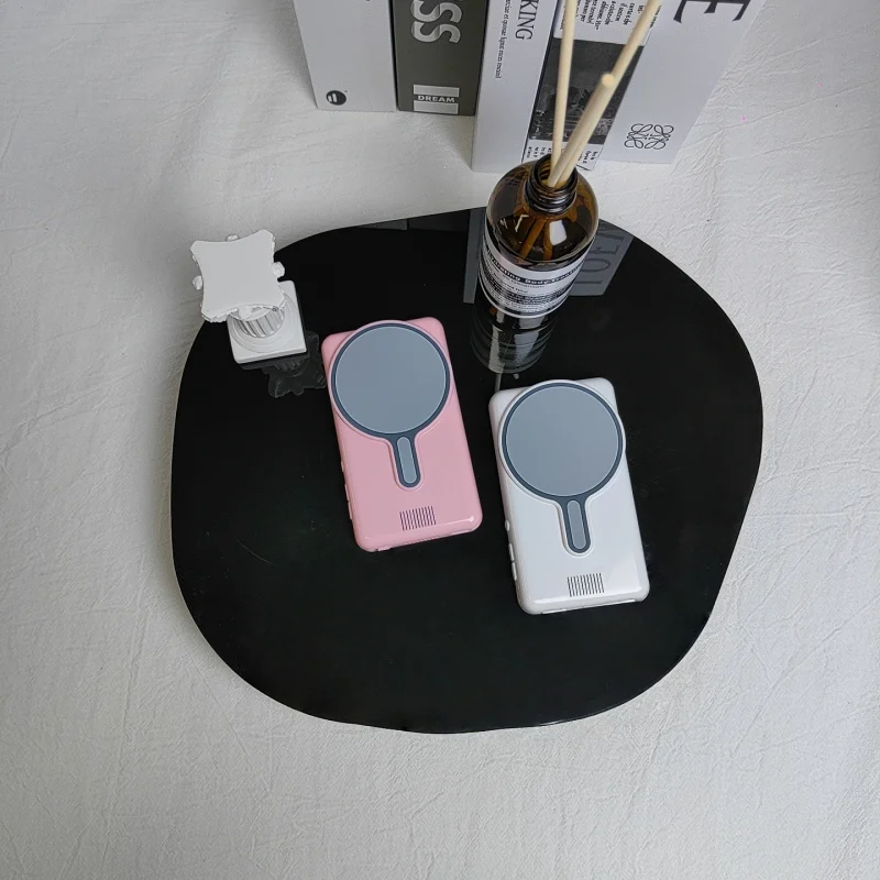 2025 Updated iPhone and Android Smart Magnetic Wireless Phone Vlog Selfie Monitor Screen ETG-X40A