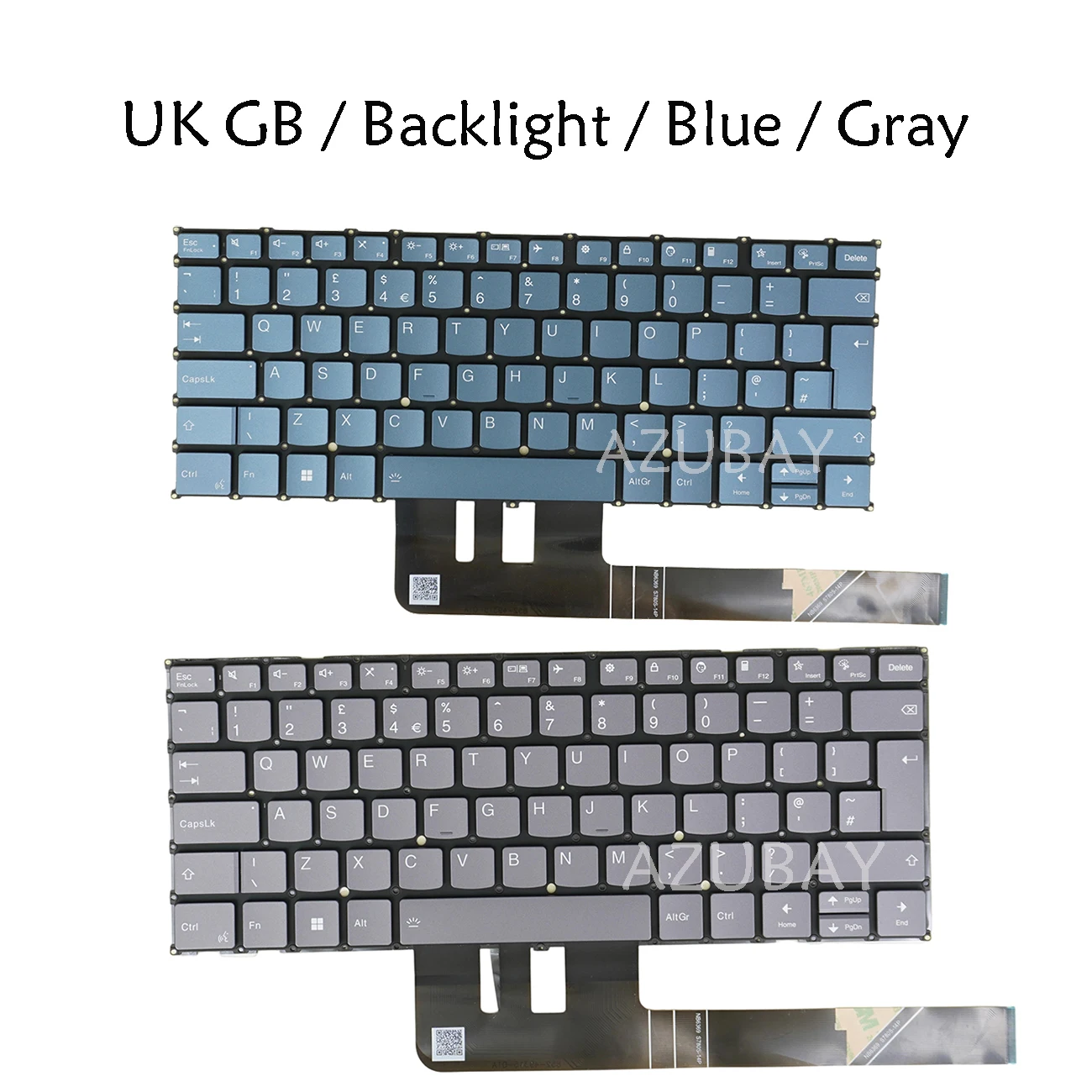UK Backlit Keyboard For Lenovo Yoga Pro 9 14IRP8 83BU, Pro 7 14ARP8 83AU, 7 14IRH8 82Y7, 7 14APH8 82Y8, Yoga Slim 7 14APU8 83AA