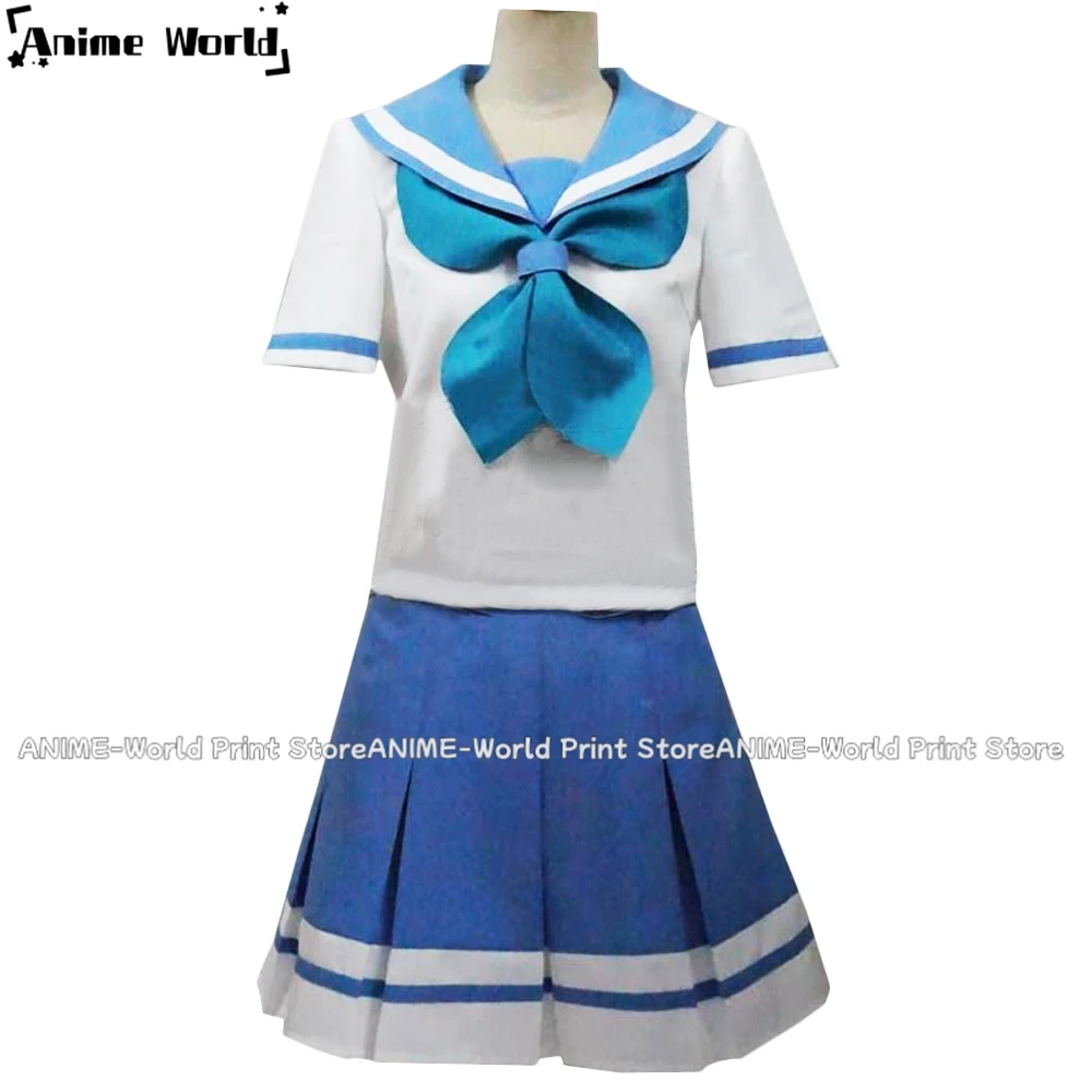 《Custom Size》Anime Yoroizuka Mizore Yoroizuka Mizore Cosplay Costume Halloween Sailor Dress