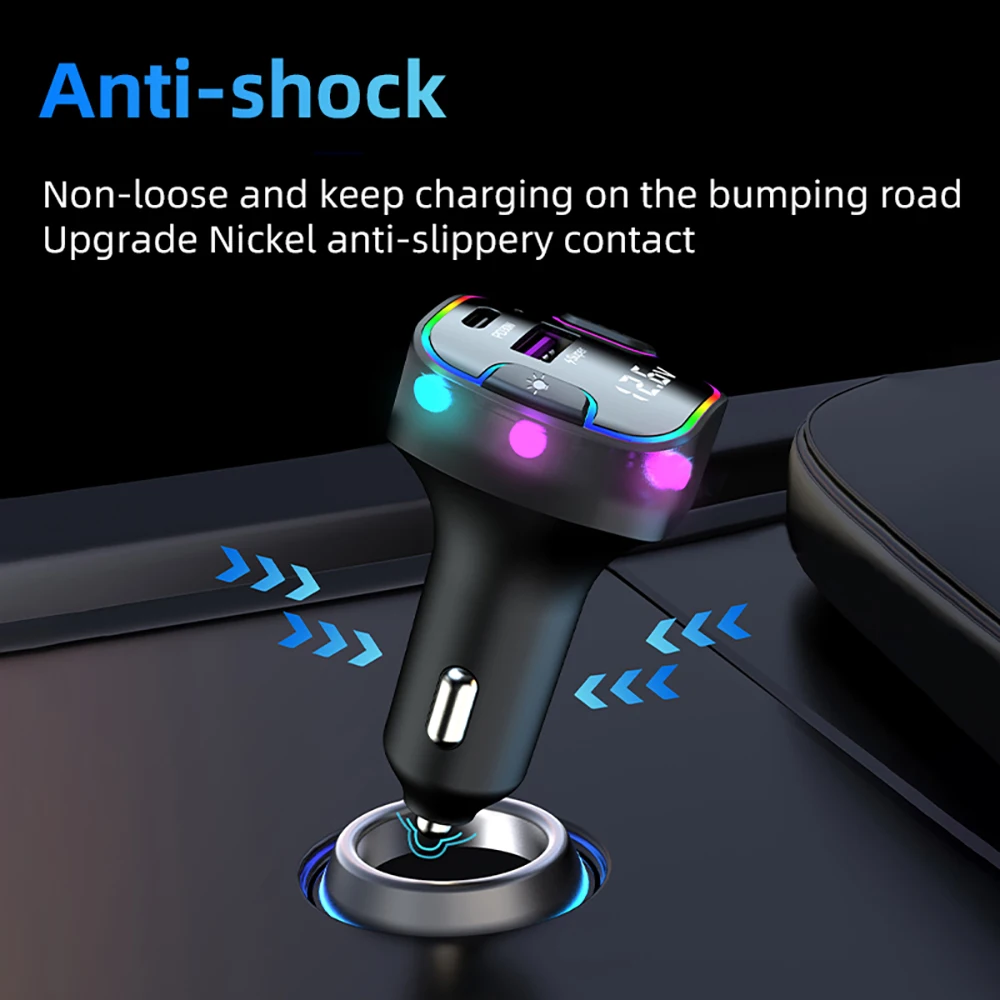 Ładowarka samochodowa 60W Super szybki Adapter do iPhone iPad Xiaomi Samsung Huawei 3.0 ładowarka samochodowa USB C — zdjęcie produktu 5