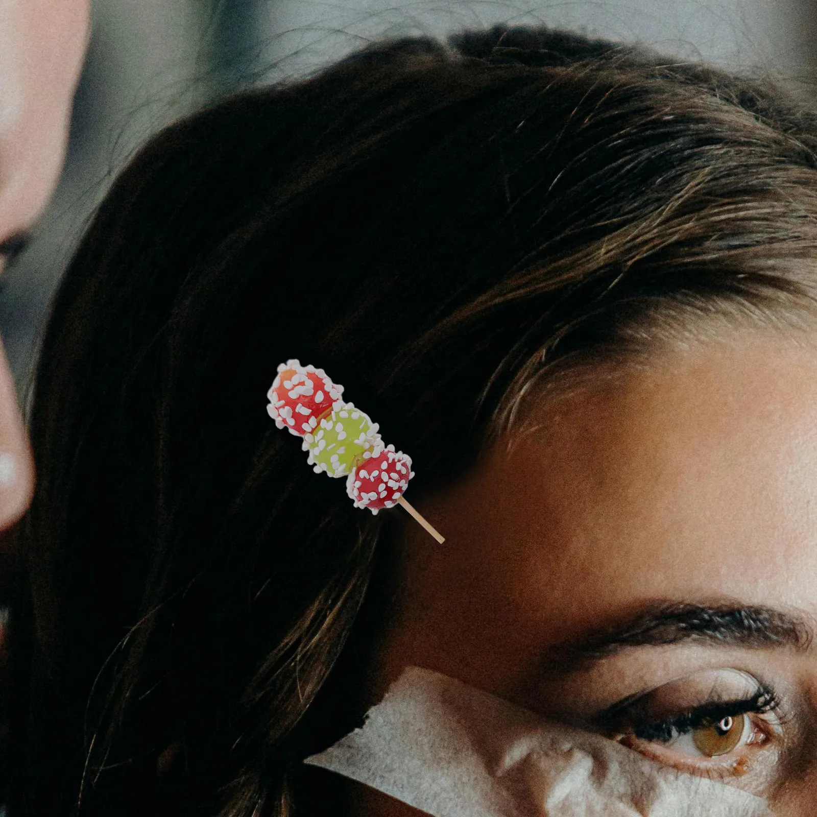 

Realistic Hulu Hair Clips Creative Funny Mini Dessert Hair Pins Cute Food Inspired Barrette for Women Girls Stylish