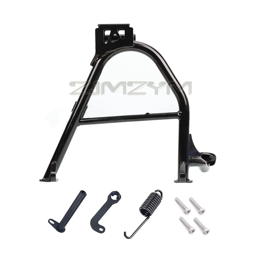 For HONDA XL750 Transalp 2023~2024 Parking Stand Central Firm Frame Center Stand Steel Rack Black XL-750 Motorcycle Accessories