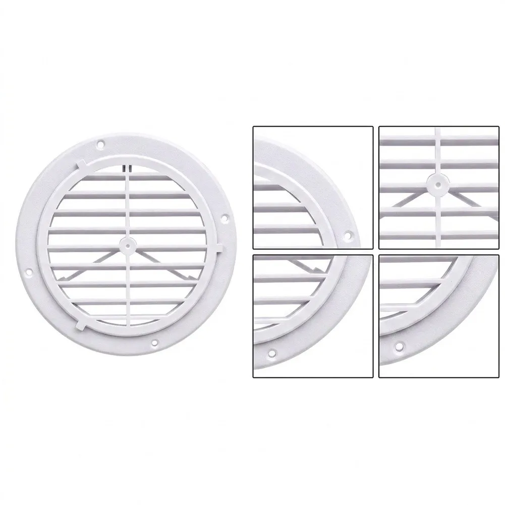 2pcs RV Air Conditioner Vent Cover 164mm Quick Installation For Most RV RV Parts Accessories Air Conditioner Vent Cover