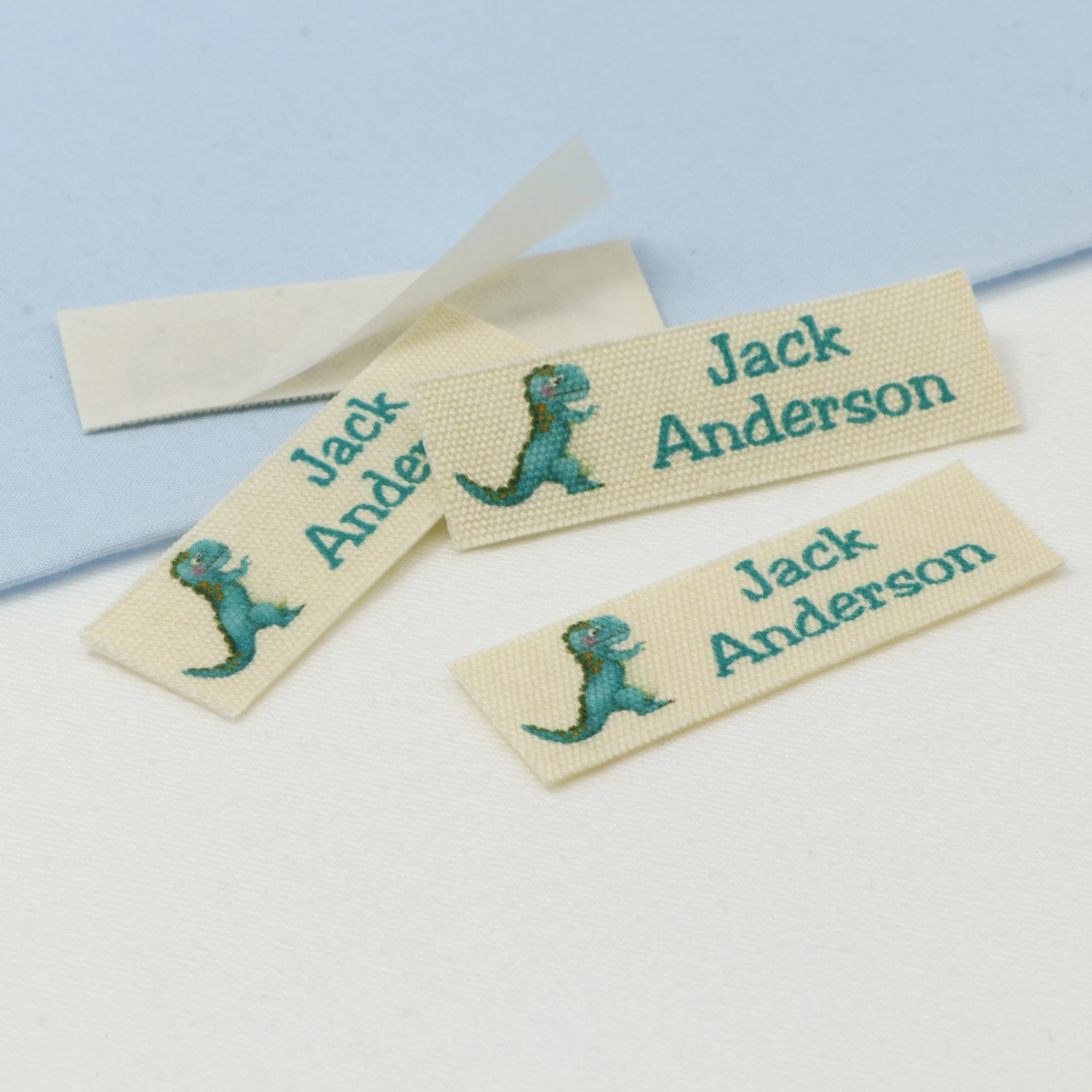 Custom Ironing Labels,School Labels,Personalized Names, Name Tags,Clothing Labels, Custom Printed Fabric Label,Iron tags(YT009)