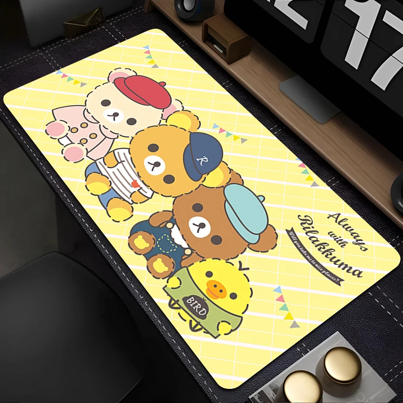

Mousepad Gaming Mouse Pad PC Accessories Non-slip HD Keyboard Pad Large Desk Mat Rubber K-korilakkuma R-rilakkuma Extended Pad