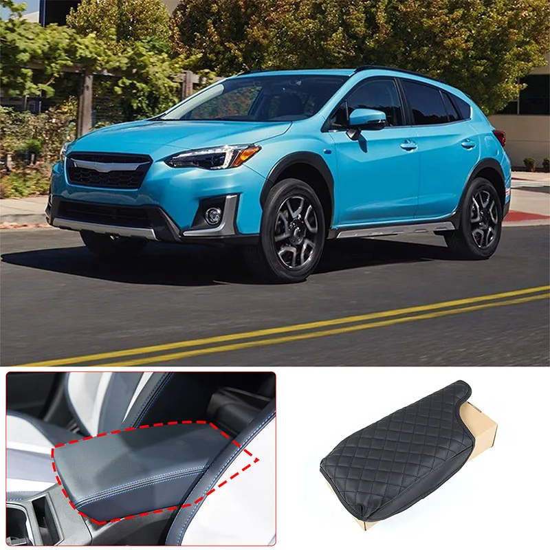 Für 2018-2023 Subaru Crosstrek/16-19 Impreza Auto-Armlehnenbox-Abdeckung, Armlehnenbox-Schutzabdeckung, Schutzpolster, Autozubehör.