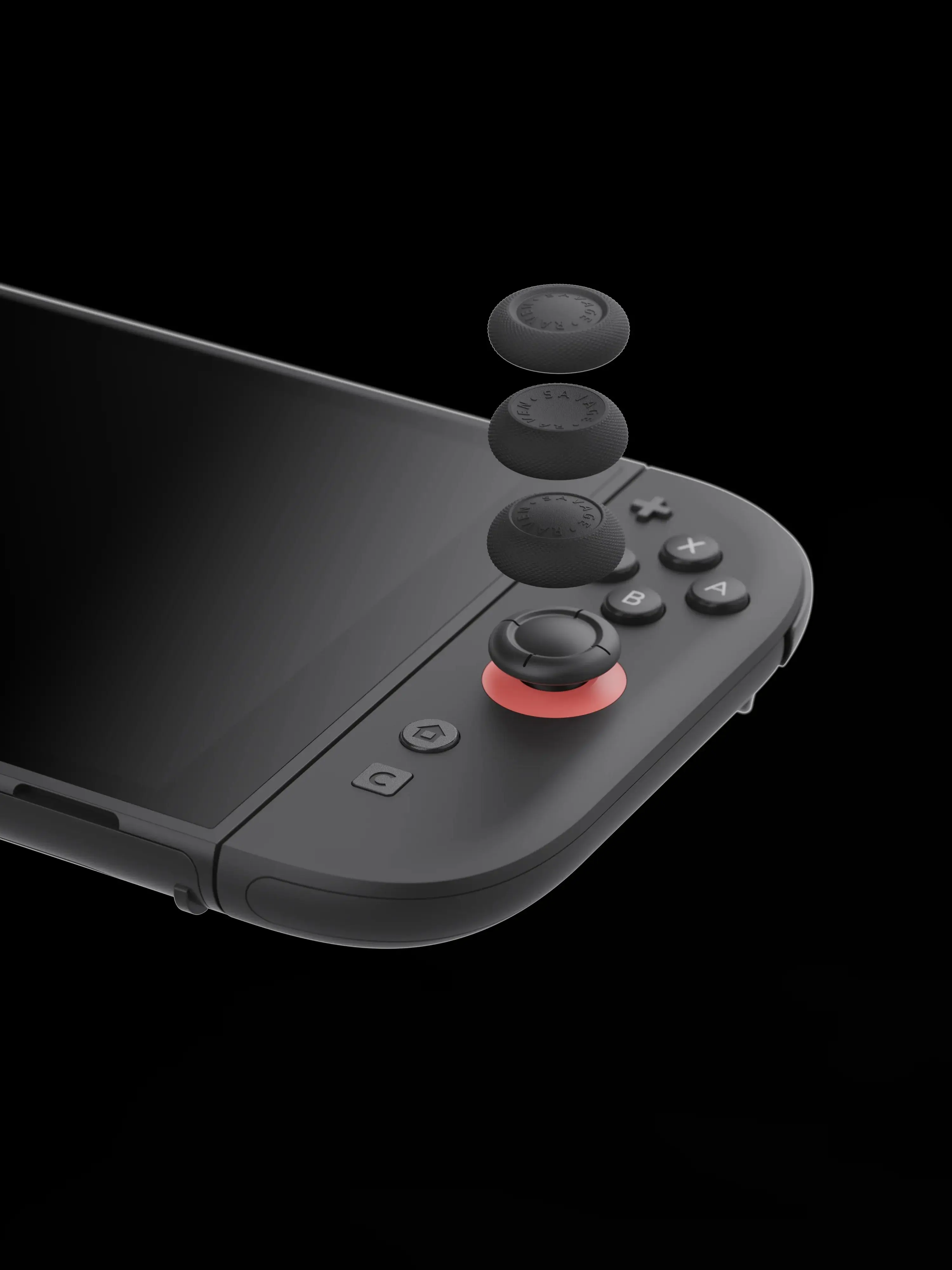 Savage Raven von Skull & Co. Daumengriff-Set für Nintendo Switch 2 JoyCon Joystick-Kappe Daumenstick-Abdeckung für NS2 Joypad – Detail 5