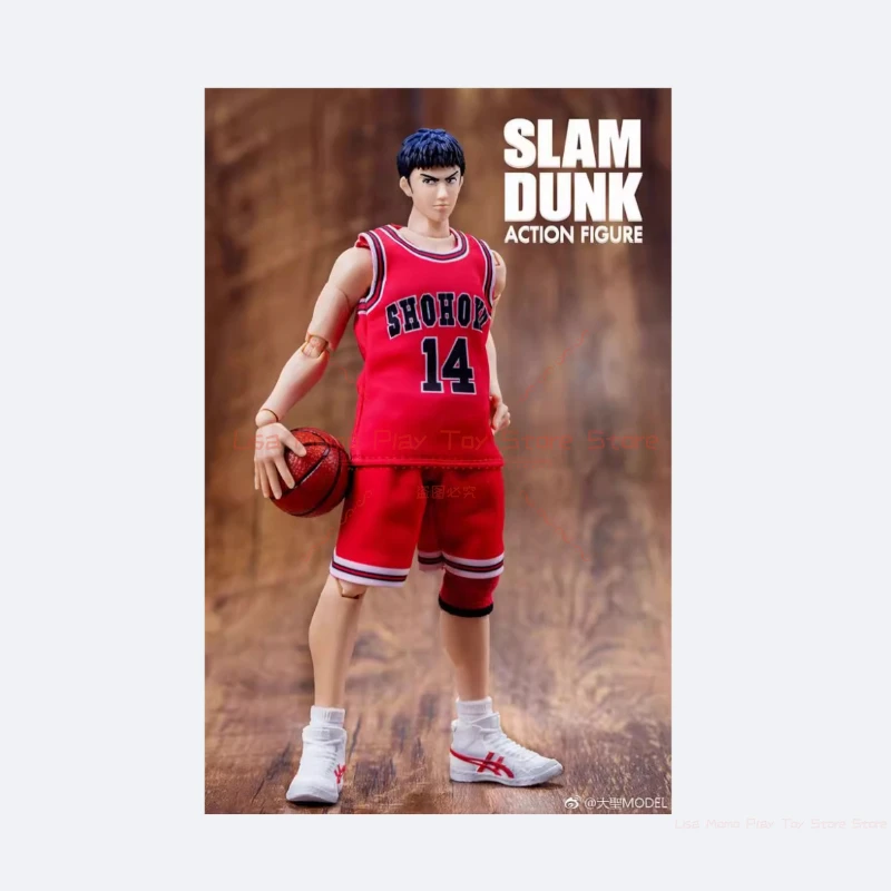 شخصيات Great Sage Model GT Slam Dunk المتوفرة: ساكوراجي، روكاوا، ميتسوي، مياجي، أكاجي، كوجور، مدرب أنزاي وأفراد الفريق