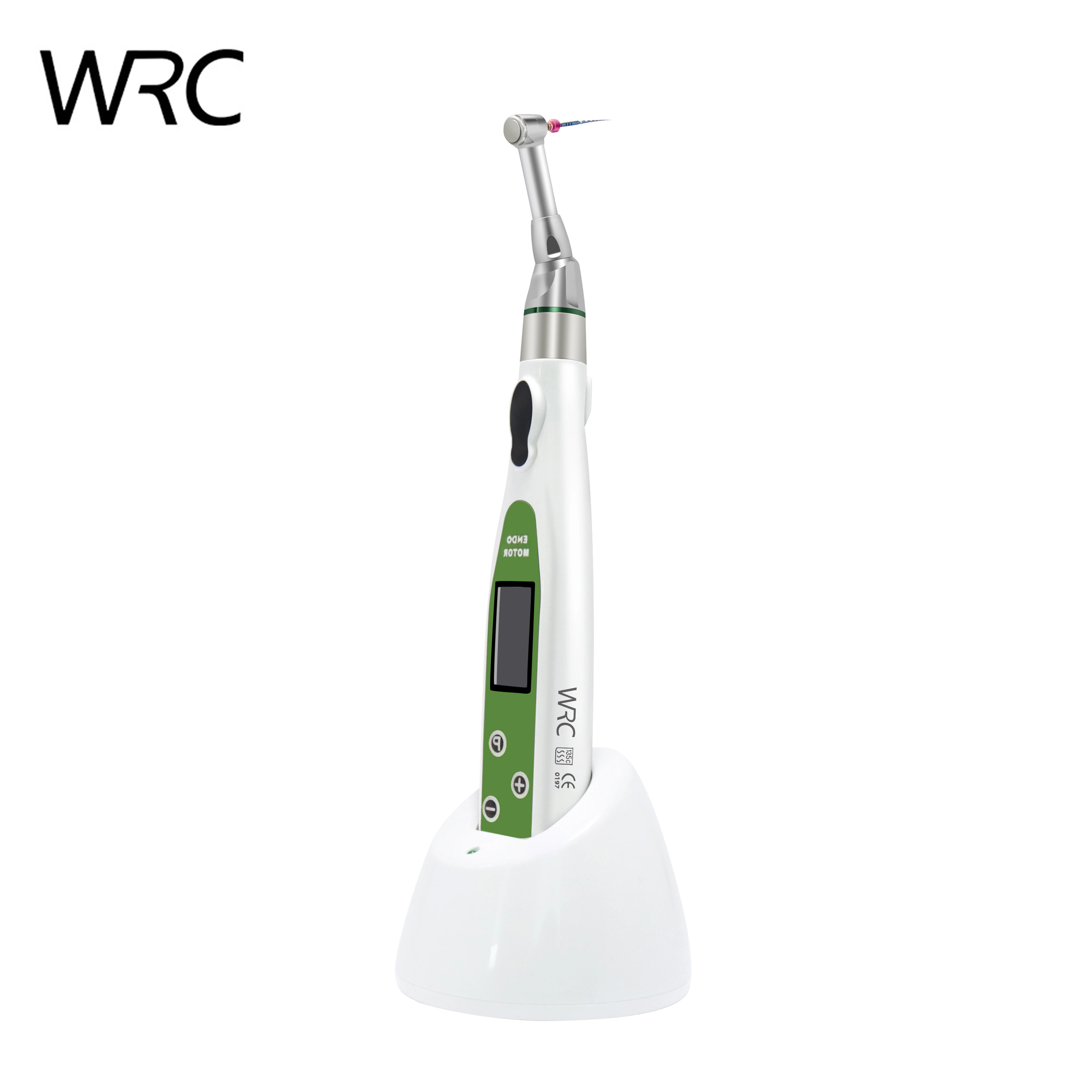 Dental Endo Motor Wireless 16:1 Reduction Contra Angle Endo Smart with LED Light Endodontic Treatment 9 Preset Programma