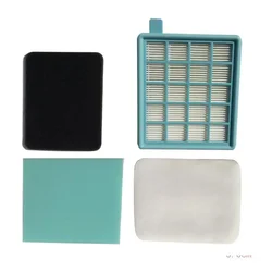 New Filter Set For Philips PowerPro Active Compact Vacuum Cleaner Comparable with FC8471 FC8632 FC8474 FC8472 FC8632 Series