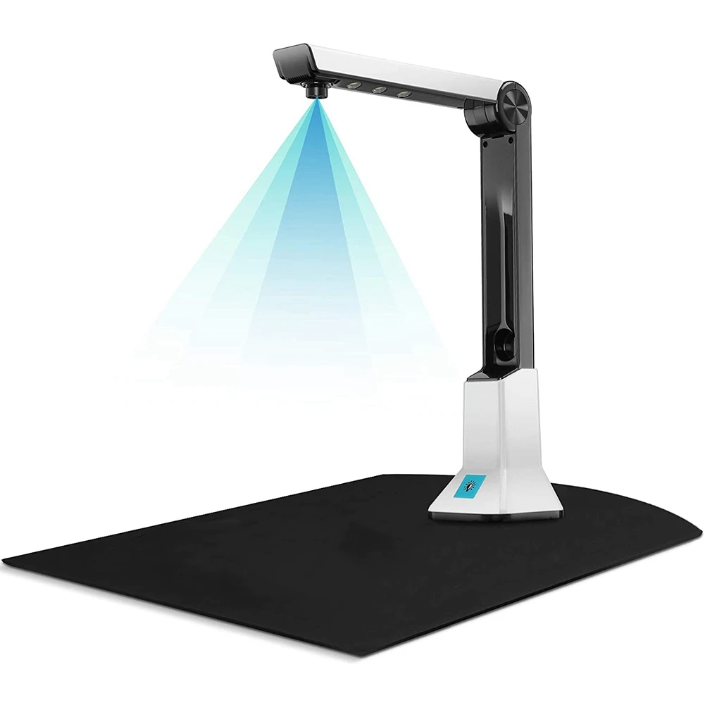 

Document Camera for Teachers,8MP USB Scanner, Suitable for A4 Format Remote Learning,Online Class Teaching,Office