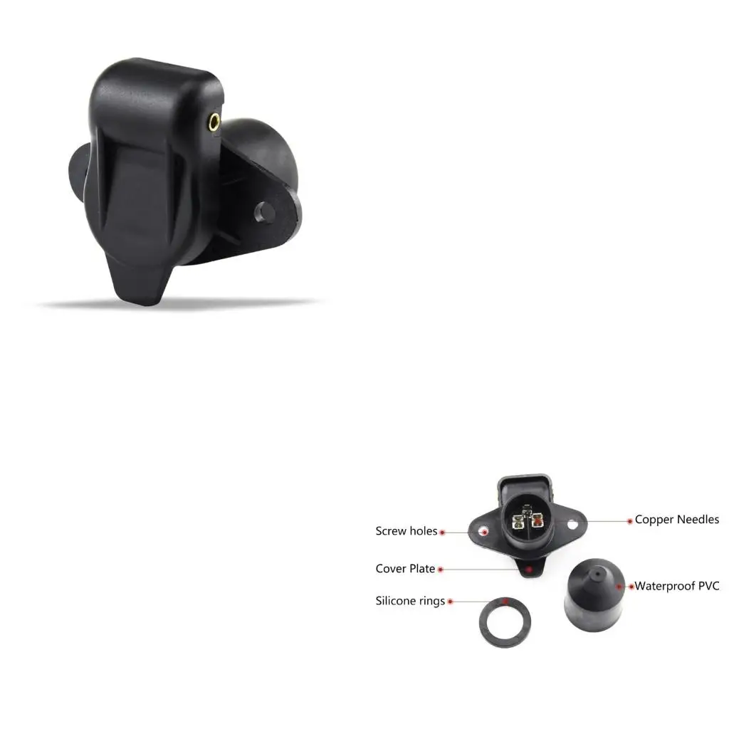  Multifunction 3-Way Connector Trailer Towing Adaptor Perfect for Truck Caravans