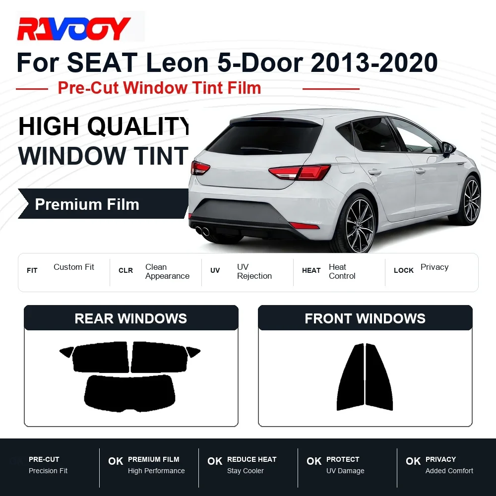 premium-pre-cut-window-tint-for-seat-leon-5-door-2013-2020-front-rear-windows-uv-heat-rejection-privacy-film