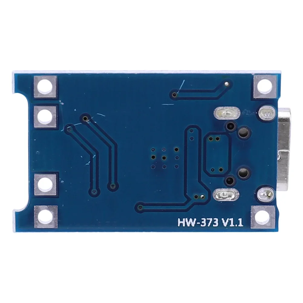 1-100PCS 18650 TP4056 Lithium Battery Charger Module Charging Board Type C Micro USB 4.5V-5V 1A With Protection Dual Functions
