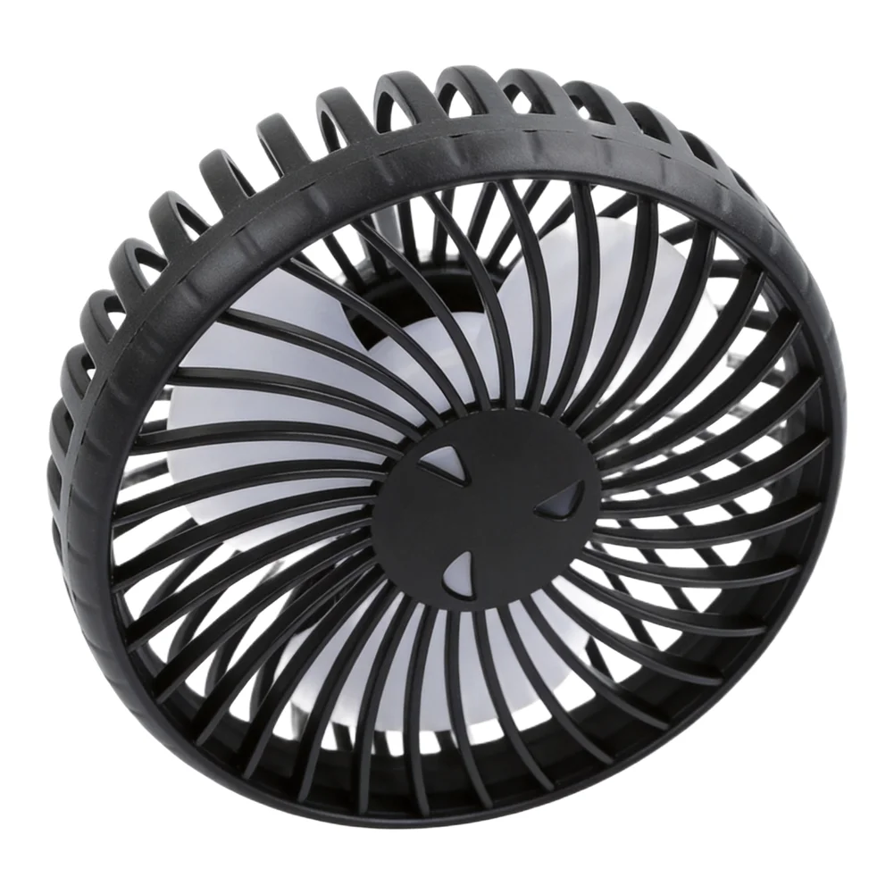 Lightweight Fan Strong Performance Fan Black Portable Camping Fan Compact Design Robust Materials Long-lasting Performance