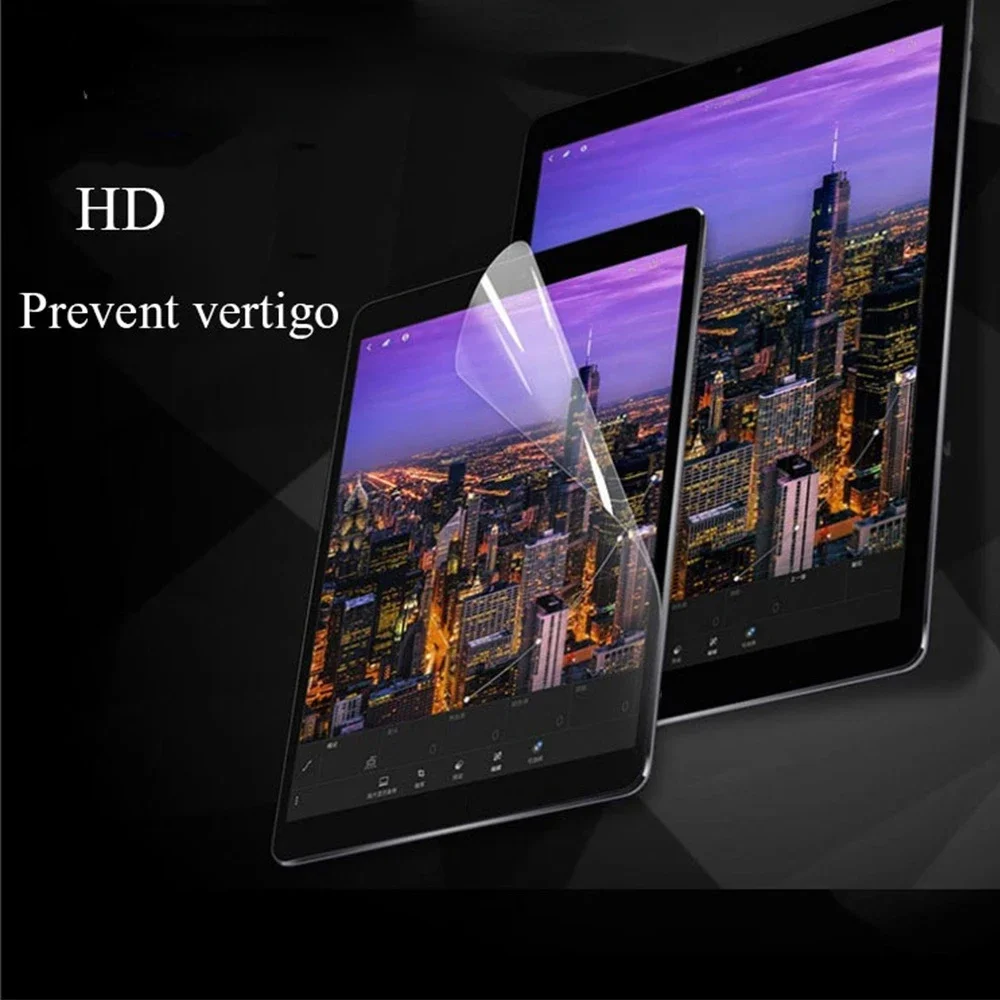 3PCS PE For Samsung Galaxy Tab A9 8.7 inch 2023 PET Soft Film Screen Protector For A9 SM-X110 SM-X115 Protective Film Fit Screen