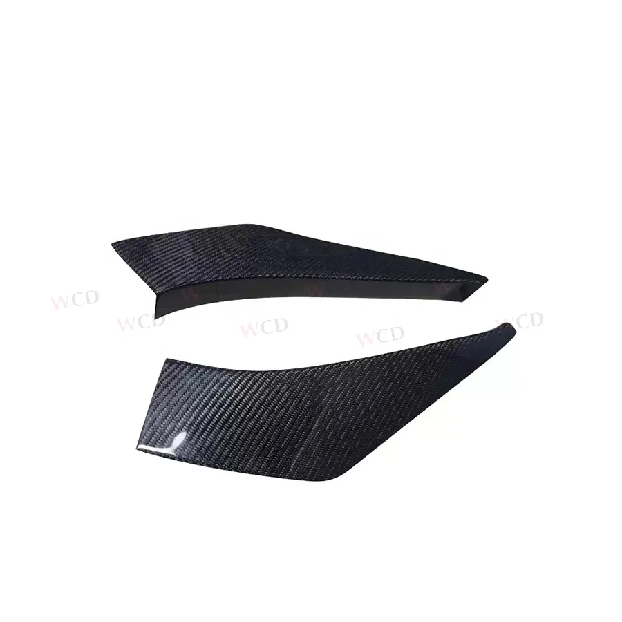 Carbon Fiber VRS Style Front Bumper Canards For 2019-2020 TOYO SUPRA A90 Front Side Air Vent Car Parts