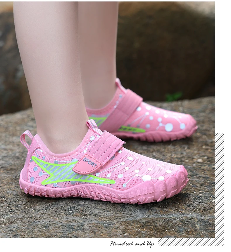 Kinder Wasserschuhe Studenten Barfuß Schnelltrocknende Strandschwimmschuhe Aquaschuhe Indoor Fitness Laufschuhe Sommer Outdoor – Detail 9