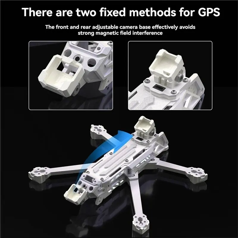 Nightingale For FPV Drone Frame Kit 5 Inch DC-Type RGB Quick-Release 6Mm For O4 Pro Air Unit