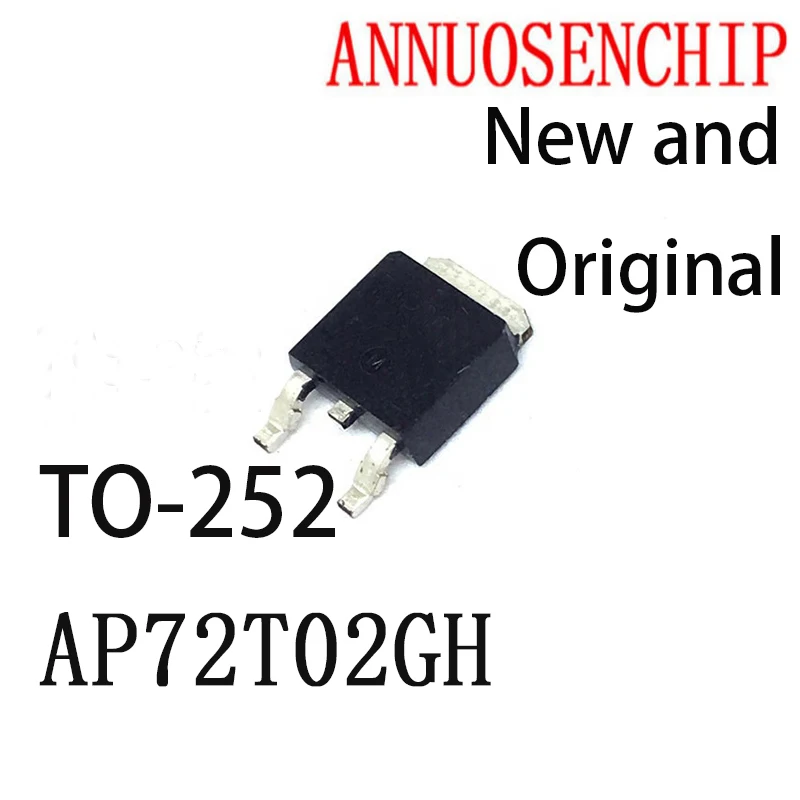 TO-252 72T02GH TOå AP72T02 AP72T02GH, Nouveau et Original, 5 Pièces