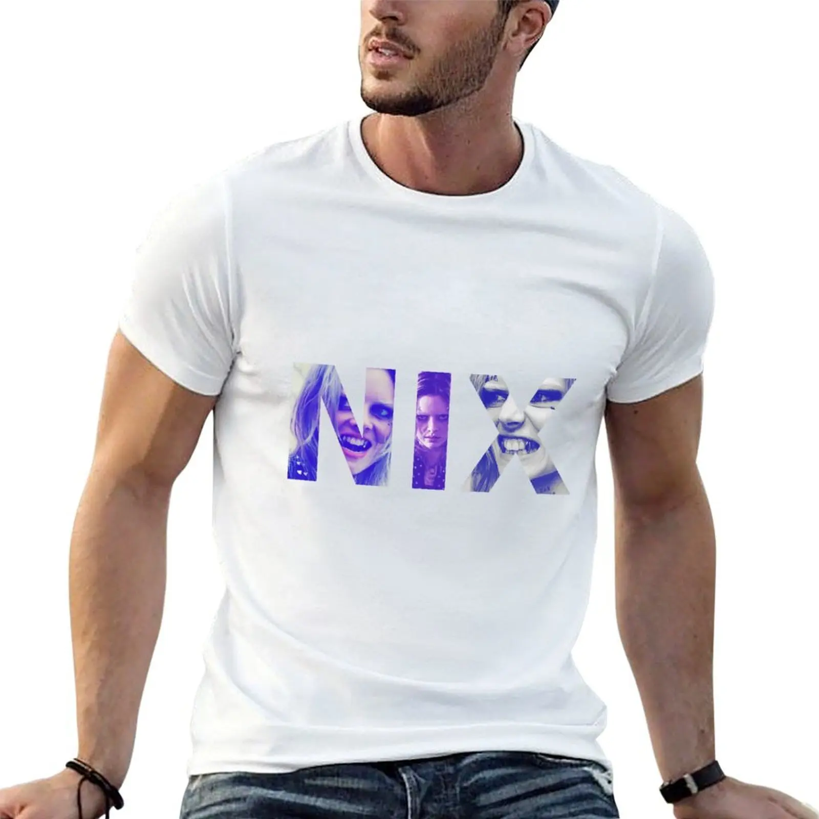 

Nix T-Shirt anime t shirts oversize man t shirts cotton t shirts for man cotton soft T-shirt