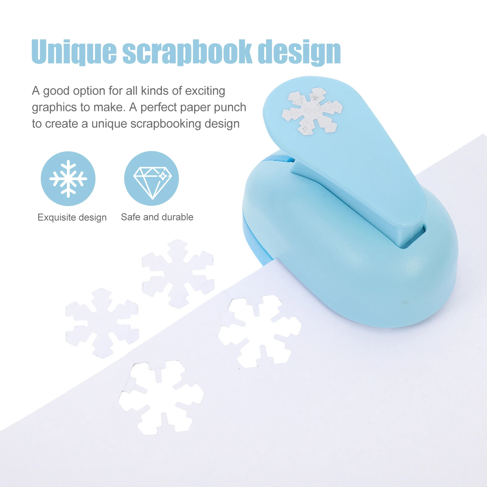 Paper Puncher Embossing Device Craft Punch Scrapbooking Punch Hole Punches Card Making Accessory Binder