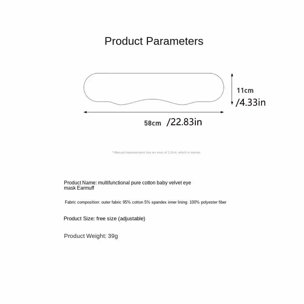 With Ear Muffs Soundproof Earmuffs Hearing Protection Soundproof Sleep Mask Blackout Ear Defenders Noise Reduction