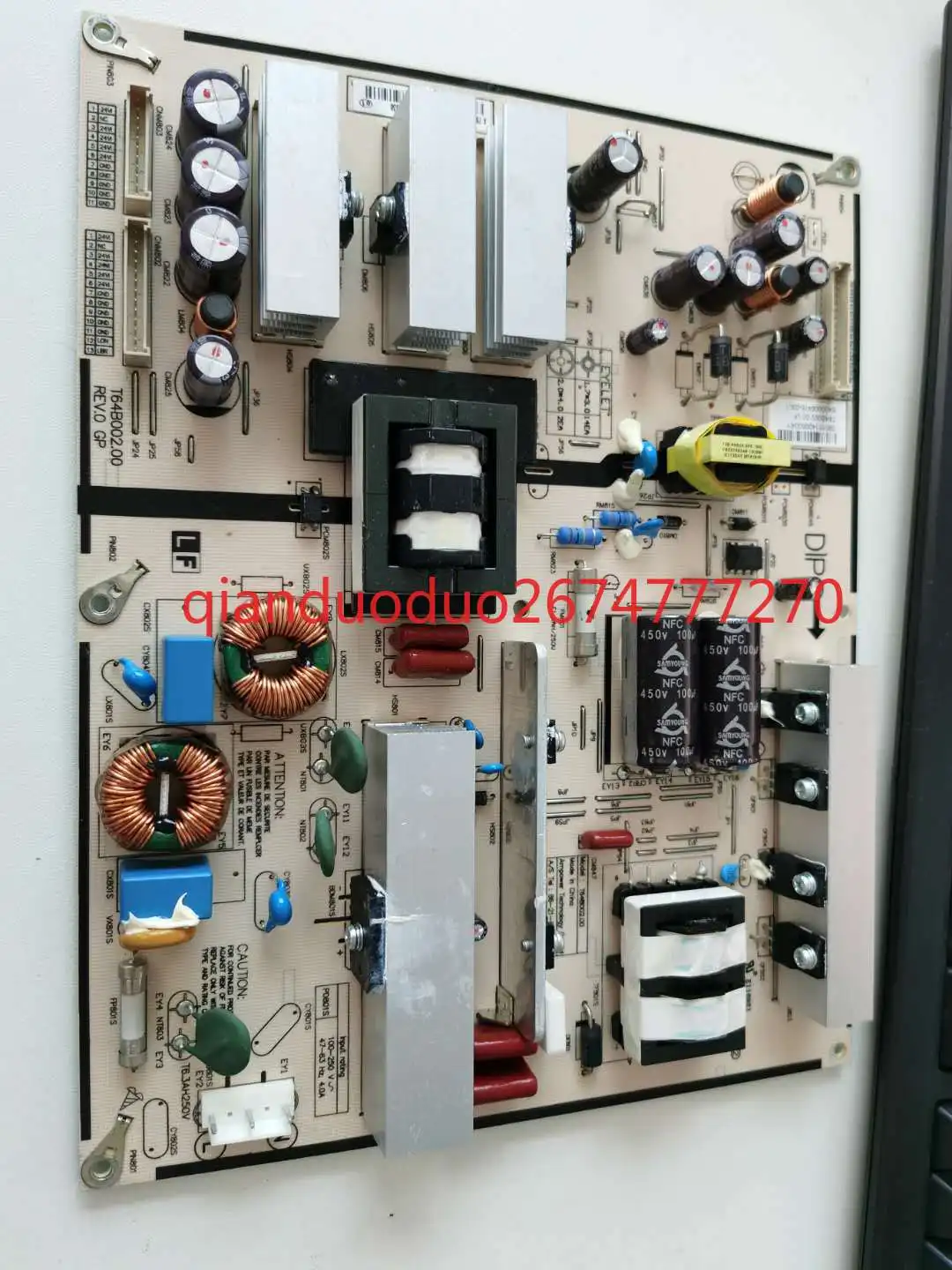 LCD-42/46Q30 42S50 تلفاز LCD مصدر الطاقة T64B002.00 اللوحة الرئيسية 1P-011AJ00-2010