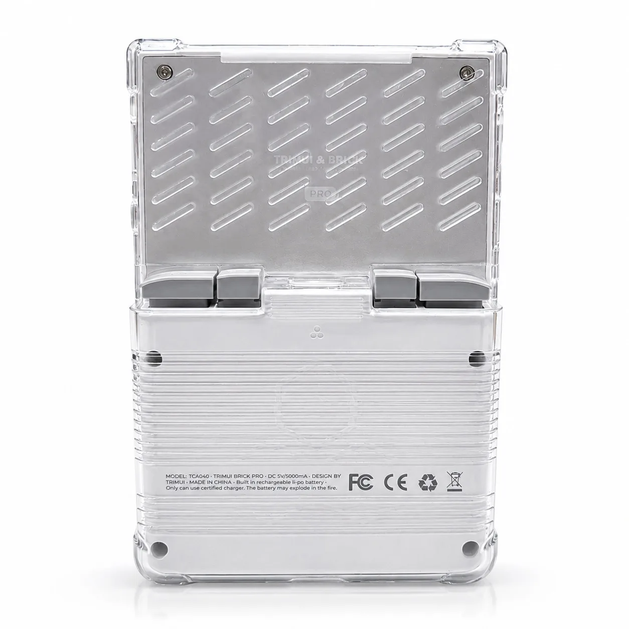 Transparent TPU Protective Case for TRIMUI BRICK Pro Shockproof Anti-Scratch Handheld Game Console Cover Accessories