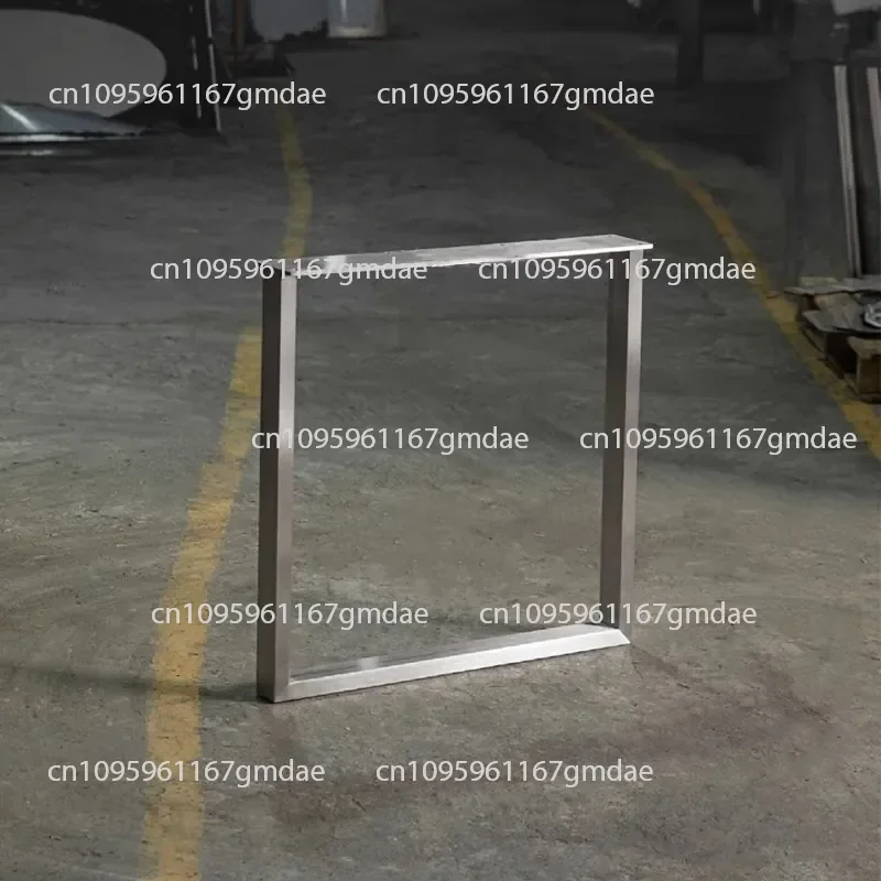 Brushed 201 Stainless Steel Table Legs Bracket Dining  Feet Bauhaus Conference Table Large Plate Table  Feet