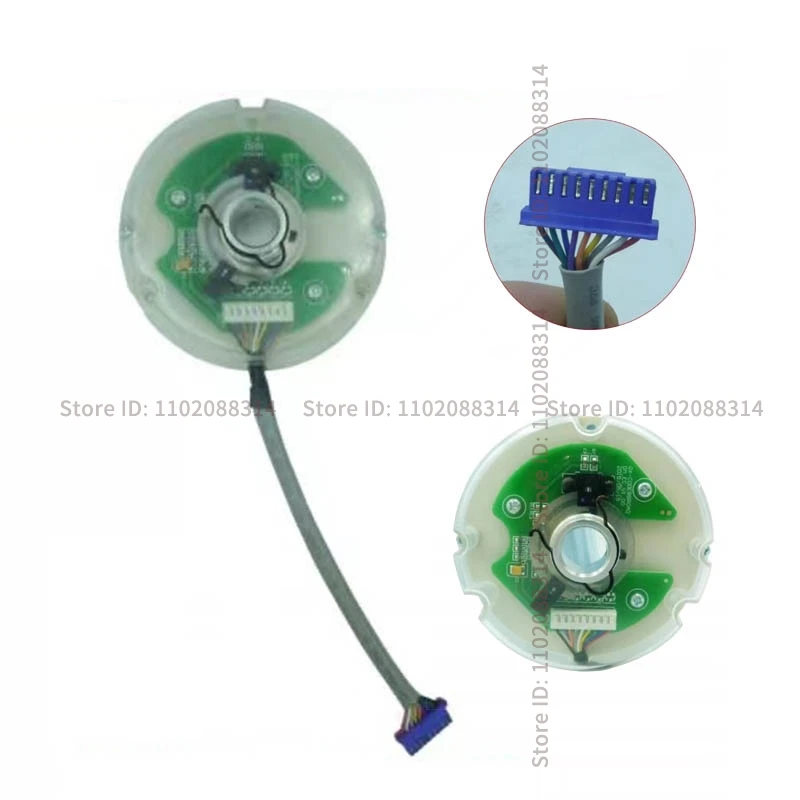 Qixing 500 Interlock QX Encoder Coder Board Grating Sensor Assembly Blue Plug with Wire Industrial Sewing Machine Part Wholesale