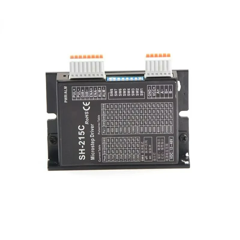 

Импульсный шаговый двигатель SH215-C Nema14 Nema17 5В-24В с контроллером привода 5-24В