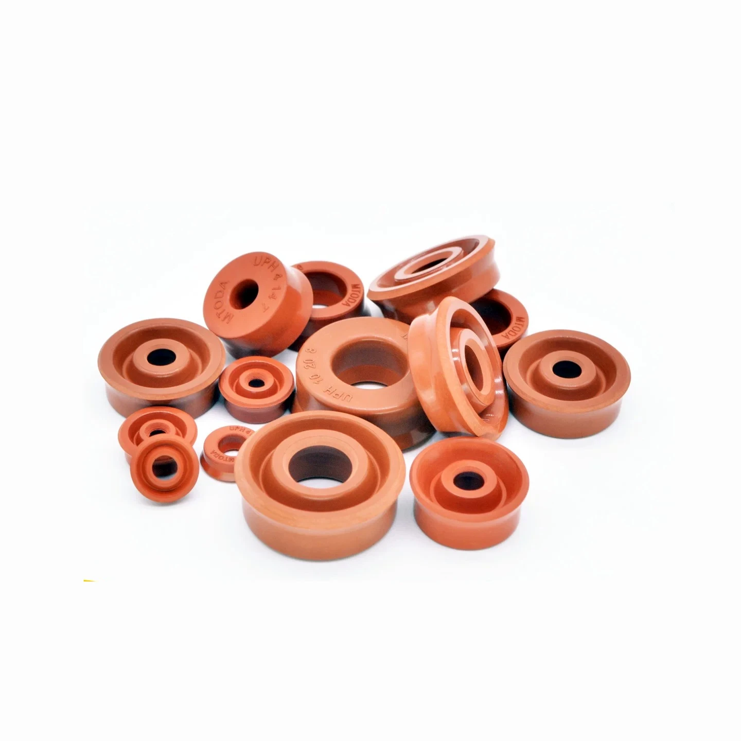 Fluorine Rubber UPH Reciprocating Piston U/Y Sealing Ring High Temperature Resistance Acid and Alkali Resistance