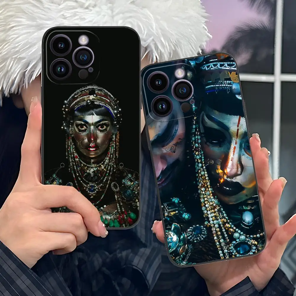 

Чехол для мобильного телефона Jibaro Siren для iPhone 17, 16, 15, 14, 13, 12, 11 X XR XS 8 7 Air Pro Max Plus, мини-красочный чехол для мобильных телефонов