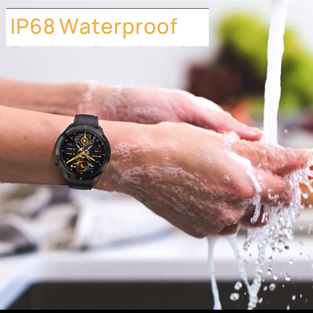 Jam tangan pintar pria dan wanita, 1.43 pintar layar AMOLED panggilan gigi biru 100 + olahraga detak jantung monitor kesehatan tahan air 2025