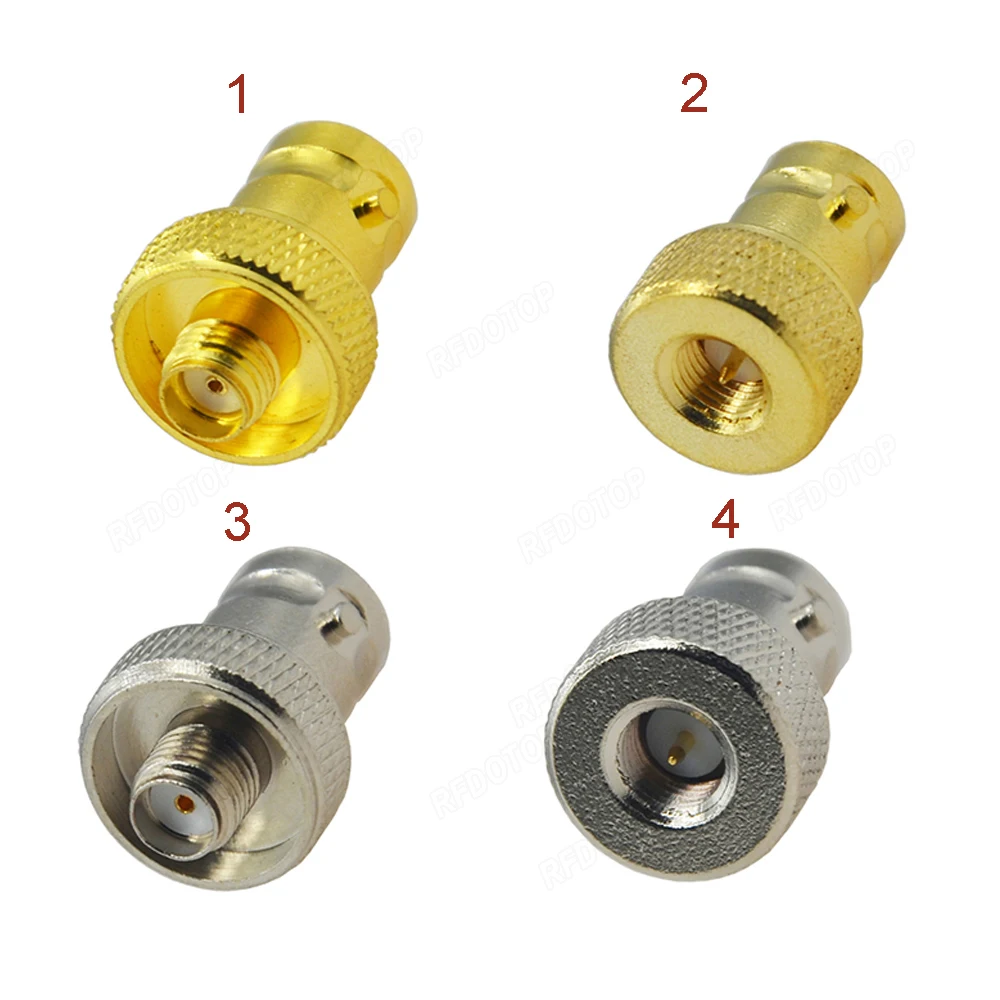 1pcs SMA Male/Female to Q9 BNC Male/Female RF Adapter for SDR Radio CCTV Ham UV Camera scanner Electronics 50 Ohm RFDOTOP