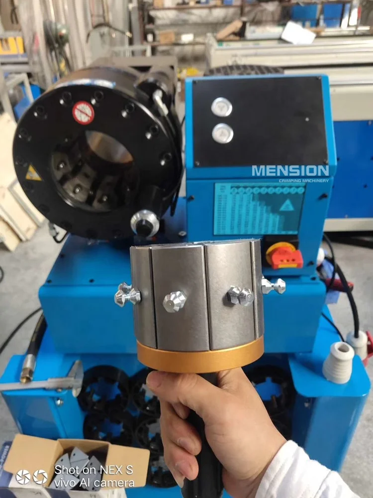 High pressure hose crimper for p32 hydraulic hose crimper, standard sizes 1/4 to 2 inches