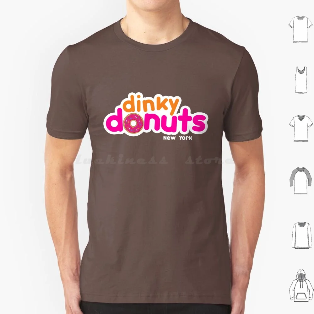 Camiseta Dinky Donuts talla grande 100% algodón Dinky Donuts Kramer Goerge Elaine