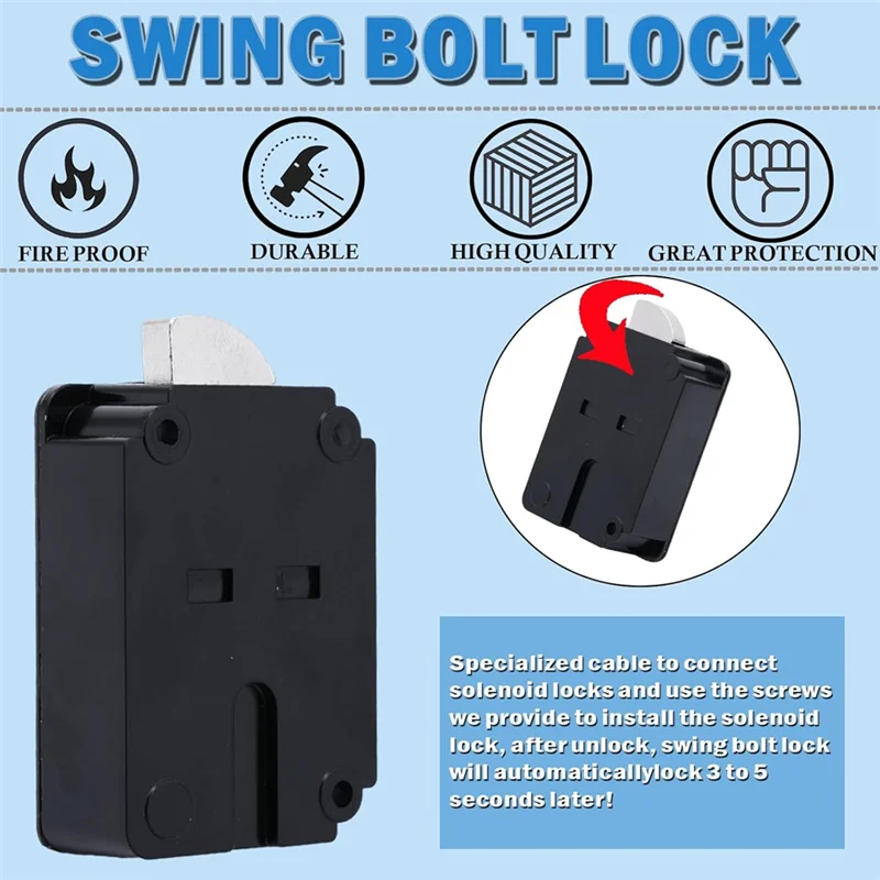 

FEDI-Safety Lock Replacement Electronic Safe Keypad With Swing Suitable For Trong Safe Door