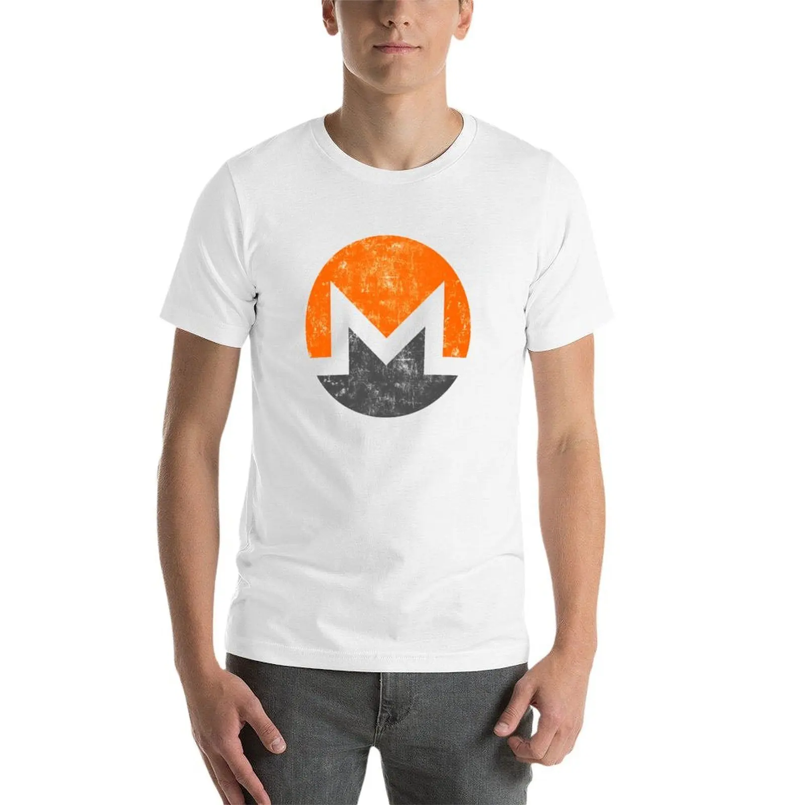 تي شيرت كلاسيكي من Monero Cryptocurrency تي شيرت قطني تي شيرت رجالي 100% تي شيرت جرافيك تي شيرت
